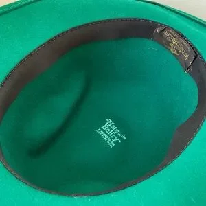 Vintage Hats in the Belfry Wool Emerald Fedora Hat Hats in the Belfry | Accessories | Vintage Hats In The  main image 4